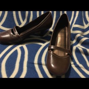 Brown Mary Janes